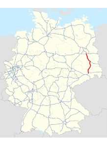 Übersichtskarte der Autobahnen in Deutschland